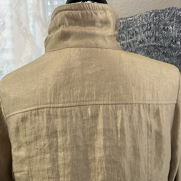 NOTATIONS gold metallic jacket - Picture 3 of 14
